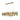 Contemporary Gold Linear Pendant Light